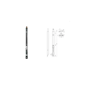 Otlav Slide Lock Security 250mm silver square