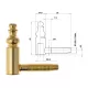 Otlav hinge 2-part decorative 13mm GIRL copper