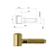 Otlav hinge 2 parts Plain 9mm GIRL copper