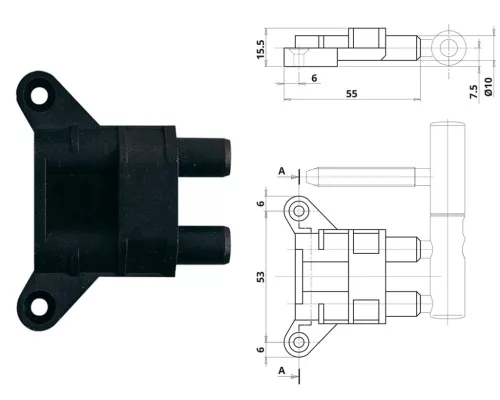 Otlav strap bag plastic screw.