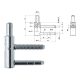 Otlav hinge 3D lift-off 16mm BOY Silver