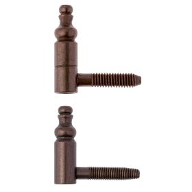 Otlav pánt 2 részes díszes 9mm FIÚ+LÁNY bronz