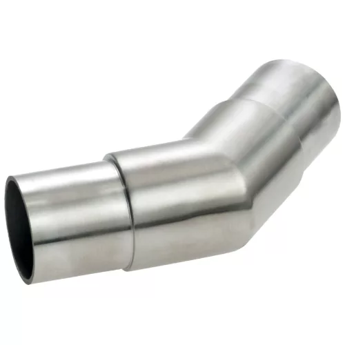 Sarokív 45° ? 424 x 20 mm csőhöz csiszolt nemesacél V2A