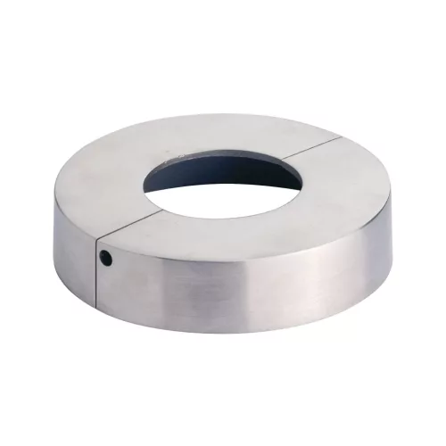 Kétrészes takarórozetta ? 105 mm furat ? 43 mm csiszolt nemesacél V4A
