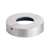 Kétrészes takarórozetta ? 125 mm furat ? 49 mm csiszolt nemesacél V4A