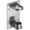 Fali rögzítő ? 424 mm csőhöz lapméret 160 x 90 x 6 mm csiszolt nemesacél V2A