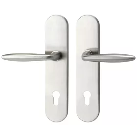   Marchesi hosszúpajzsos Biztonsági kilincsgarnitúra VERONESE PZ 88 magvéd.nélkül nemesacél RC2