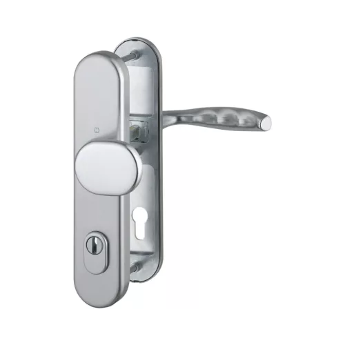 HOPPE NEW YORK biztonsági gomb/kilincs garnitúra PZ88 67-72 mm nemesacél