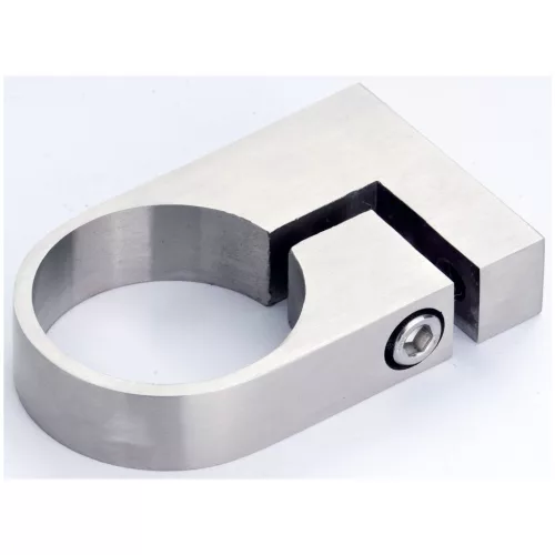 CROSO csőtartó kerek csőhöz 424 mm nemesacél csiszolt V4A