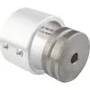 Közgyűrű ? 130/81 mm magasság 18 mm nyers sárgaréz