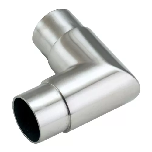CROSO sarokív 90° ? 337 x 20 mm csőhöz csiszolt nemesacél V2A