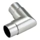 CROSO sarokív 90° ? 337 x 20 mm csőhöz csiszolt nemesacél V2A