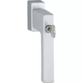   HOPPE TOULON ablakkilincs 7x32-42 mm cilinderzár+Secustik stift ezüst
