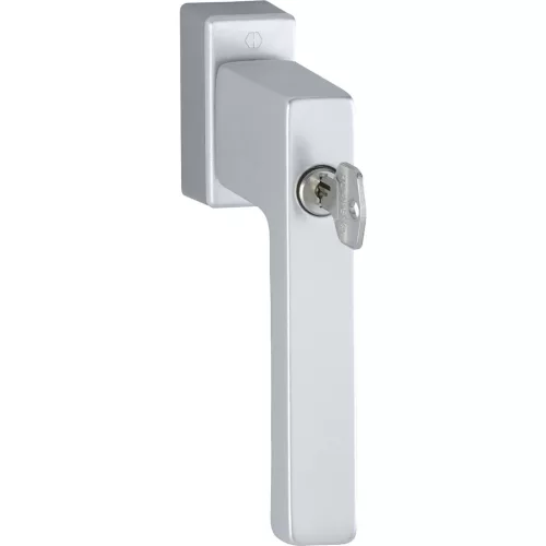 HOPPE TOULON ablakkilincs 7x32-42 mm cilinderzár+Secustik stift ezüst