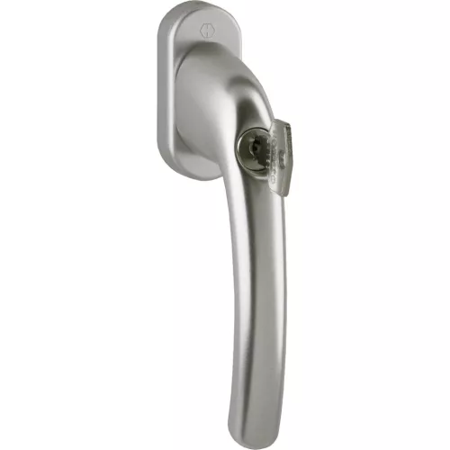 HOPPE TOKYO ablakkilincs 7x35 mm cilinderzáras 90° stift nemesacél