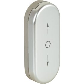   HOPPE ablakkezelő nyílással takarórozetta, alumínium ezüst eloxált