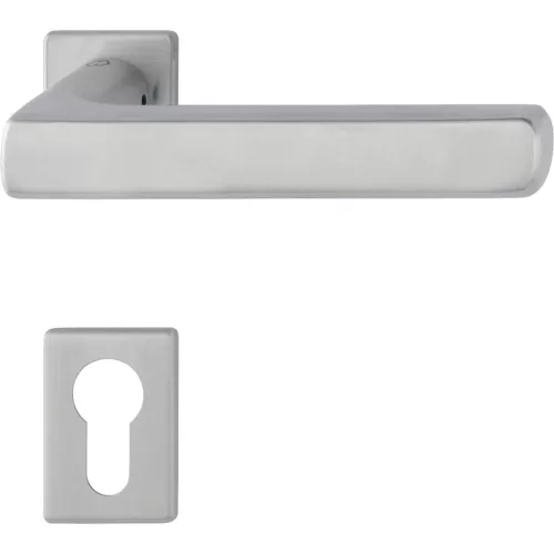 HOPPE DALLAS rozettás kilincsgarnitúra mini 40-50 mm nemesacél matt PZ