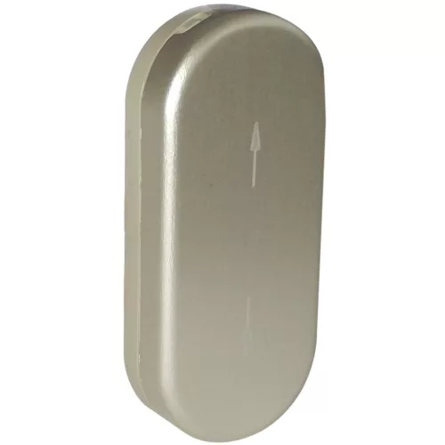 ROTO zárható ablakrozetta ROTOLINE alumínium pezsgő eloxált