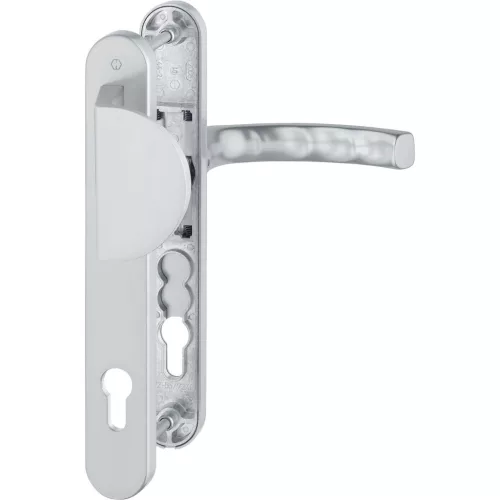 HOPPE LIEGE biztonsági gomb/kilincs garnitúra PZ92 67-72 mm ezüst