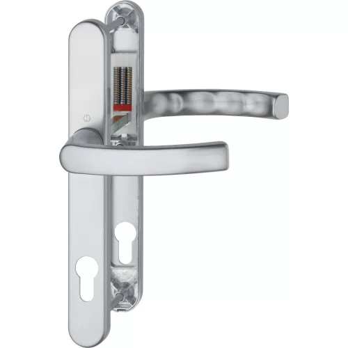 HOPPE LIEGE biztonsági kilincsgarnitúra PZ92 72-82 mm ezüst