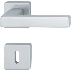 HOPPE AUSTIN rozettás kilincsgarnitúra ezüst eloxált BB