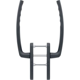   HOPPE ATLANTA emelő-toló garnitúra kilincs/kilincs PZ 253 mm fekete matt