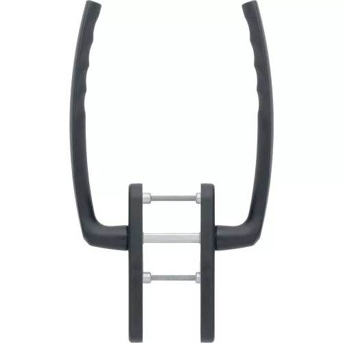 HOPPE ATLANTA emelő-toló garnitúra kilincs/kilincs PZ 253 mm fekete matt