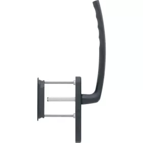   HOPPE ATLANTA emelő-toló garnitúra kagylófogantyúval UG 253 mm fekete matt