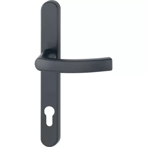 HOPPE LIEGE kilincs félgarnitúra PZ92 72-82 mm fekete