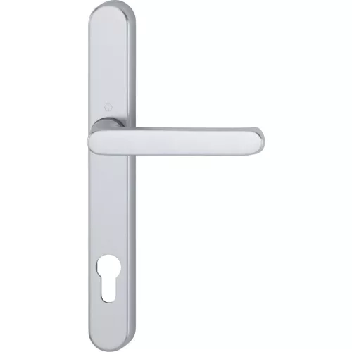 HOPPE LUXEMBOURG kilincs félgarnitúra PZ92 92-102 mm ezüst