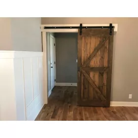   MARCHESI komplett tolóajtógarnitúra fa 35-45 mm futósín L=2000 mm fekete acél