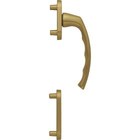 HOPPE LIEGE külső erkélyajtó-félgarnitúra  bronz