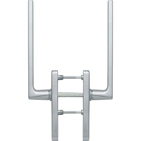   HOPPE DALLAS emelő-toló garnitúra kilincs/kilincs PZ sárgaréz krómozott