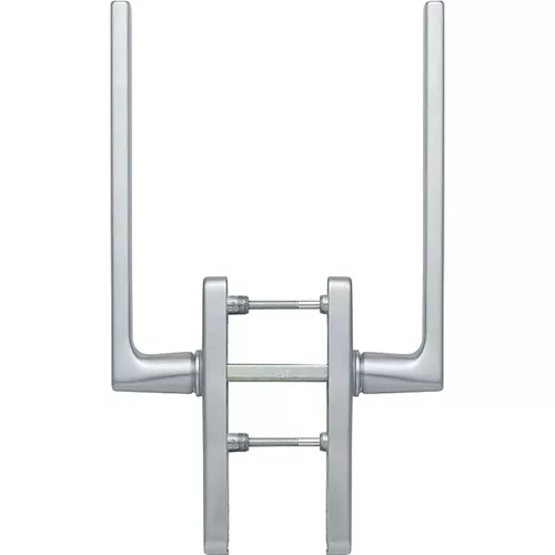 HOPPE DALLAS emelő-toló garnitúra kilincs/kilincs PZ sárgaréz krómozott