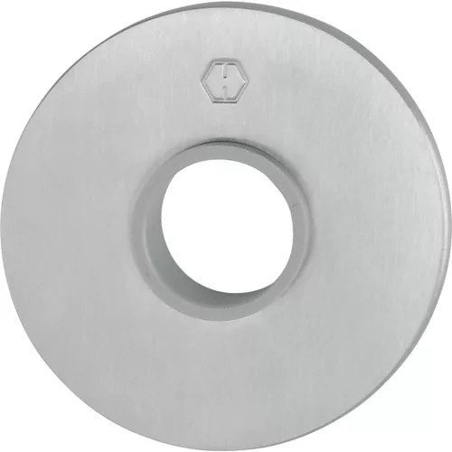 HOPPE lapos kilincsrozetta támasztócsapokkal, kerek, rozsdamentes matt