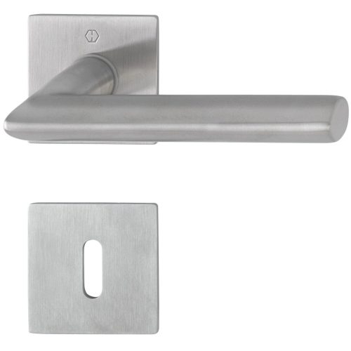 HOPPE STOCKHOLM rozettás kilincsgarnitúra 35-45 mm nemesacél BB