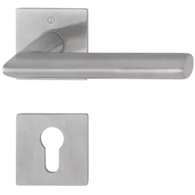   HOPPE STOCKHOLM rozettás kilincsgarnitúra 35-45 mm nemesacél PZ