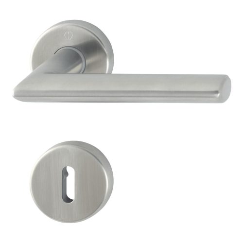 HOPPE STOCKHOLM rozettás kilincsgarnitúra nemesacél matt BB