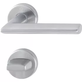   HOPPE STOCKHOLM rozettás kilincsgarnitúra nemesacél matt WC