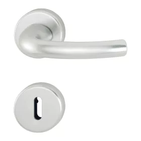   HOPPE TOKYO rozettás kilincsgarnitúra F1 ezüst eloxált BB