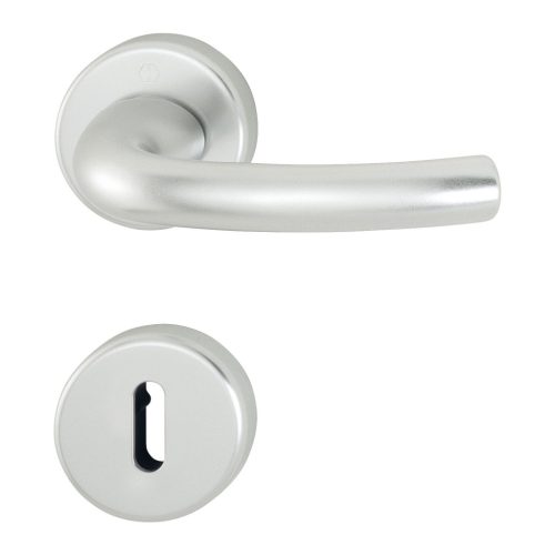 HOPPE TOKYO rozettás kilincsgarnitúra F1 ezüst eloxált BB