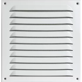   UPMANN időjárásvédelmi csavarozható rács szögletess 230 x 170 mm alu fehér