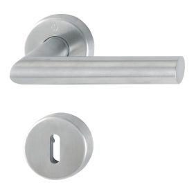   HOPPE AMSTERDAM tűzgátló rozettás kilincsgarnitúra BB 40-45mm rozsdamentes matt