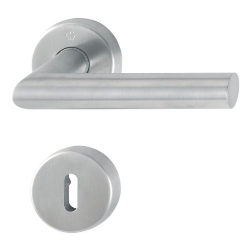 HOPPE AMSTERDAM tűzgátló rozettás kilincsgarnitúra BB 40-45mm rozsdamentes matt