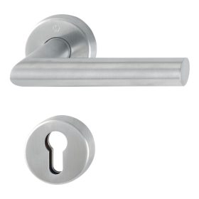   HOPPE AMSTERDAM tűzgátló rozettás kilincsgarnitúra PZ 40-45mm rozsdamentes matt