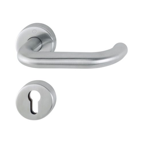 HOPPE PARIS tűzgátló rozettás kilincsgarnitúra PZ 40-45mm rozsdamentes matt