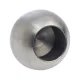 CROSO tömör golyó egyoldali vakfurattal ? 10 mm golyó ? 20 mm nemesacél V2A