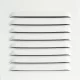 UPMANN időjárásvédelmi rács szögl. rögzítőker./feszítő rug. 200x200 mm fehér