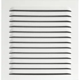   UPMANN időjárásvédelmi rács szögl. rögzítőker./feszítő rug. 230x240 mm fehér