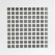 UPMANN időjárásvédelmi rács szögl. rögzítők./feszítő rug. 200x200 mm acél fehér